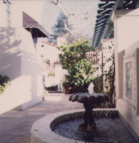 Photo of Patio and Fountain